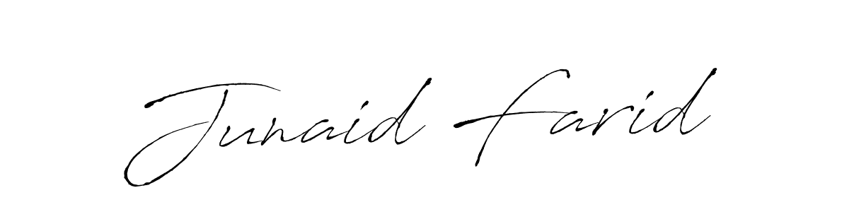 Make a beautiful signature design for name Junaid Farid. Use this online signature maker to create a handwritten signature for free. Junaid Farid signature style 6 images and pictures png
