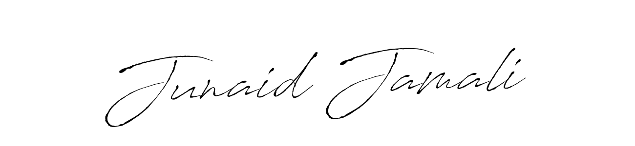 Make a beautiful signature design for name Junaid Jamali. With this signature (Antro_Vectra) style, you can create a handwritten signature for free. Junaid Jamali signature style 6 images and pictures png