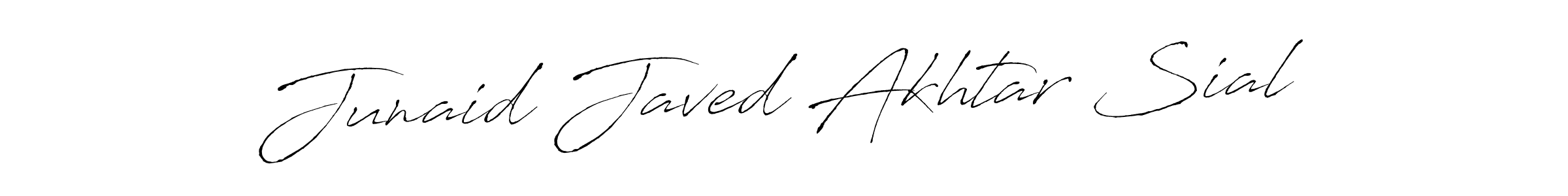 Make a beautiful signature design for name Junaid Javed Akhtar Sial. With this signature (Antro_Vectra) style, you can create a handwritten signature for free. Junaid Javed Akhtar Sial signature style 6 images and pictures png