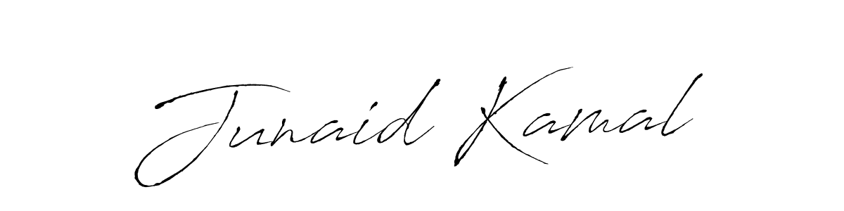 Use a signature maker to create a handwritten signature online. With this signature software, you can design (Antro_Vectra) your own signature for name Junaid Kamal. Junaid Kamal signature style 6 images and pictures png