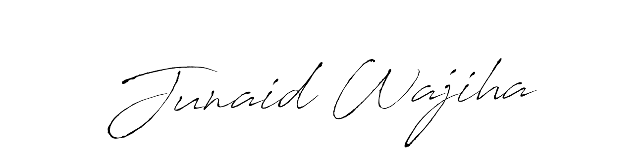 Similarly Antro_Vectra is the best handwritten signature design. Signature creator online .You can use it as an online autograph creator for name Junaid Wajiha. Junaid Wajiha signature style 6 images and pictures png