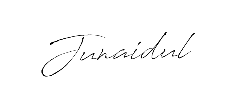 Also we have Junaidul name is the best signature style. Create professional handwritten signature collection using Antro_Vectra autograph style. Junaidul signature style 6 images and pictures png