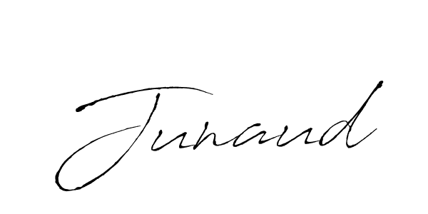How to make Junaud name signature. Use Antro_Vectra style for creating short signs online. This is the latest handwritten sign. Junaud signature style 6 images and pictures png