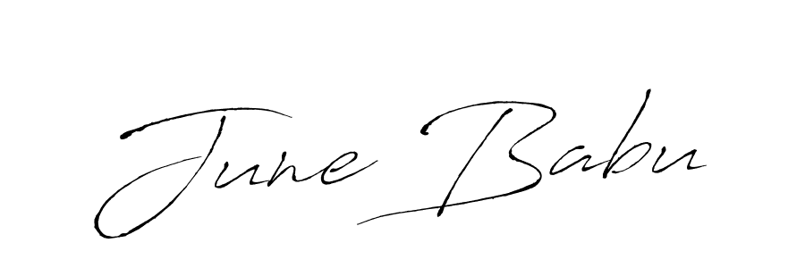 Similarly Antro_Vectra is the best handwritten signature design. Signature creator online .You can use it as an online autograph creator for name June Babu. June Babu signature style 6 images and pictures png