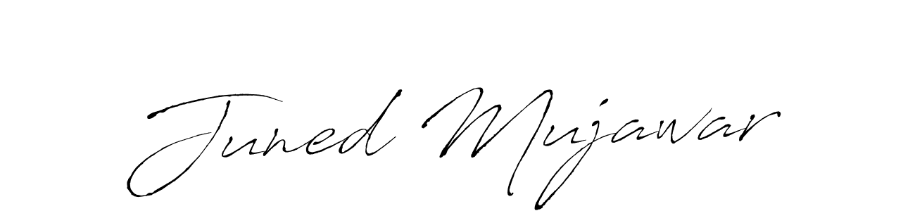 Create a beautiful signature design for name Juned Mujawar. With this signature (Antro_Vectra) fonts, you can make a handwritten signature for free. Juned Mujawar signature style 6 images and pictures png