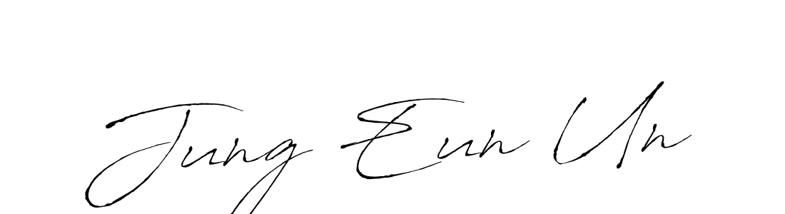 How to Draw Jung Eun Un signature style? Antro_Vectra is a latest design signature styles for name Jung Eun Un. Jung Eun Un signature style 6 images and pictures png