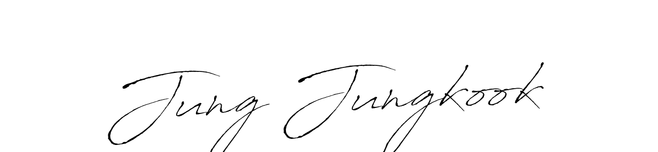 Make a beautiful signature design for name Jung Jungkook. Use this online signature maker to create a handwritten signature for free. Jung Jungkook signature style 6 images and pictures png