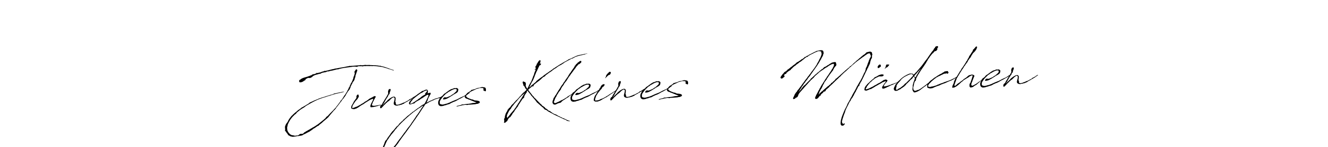 Use a signature maker to create a handwritten signature online. With this signature software, you can design (Antro_Vectra) your own signature for name Junges Kleines     Mädchen. Junges Kleines     Mädchen signature style 6 images and pictures png