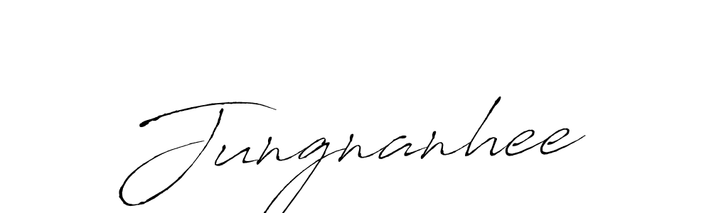 Jungnanhee stylish signature style. Best Handwritten Sign (Antro_Vectra) for my name. Handwritten Signature Collection Ideas for my name Jungnanhee. Jungnanhee signature style 6 images and pictures png