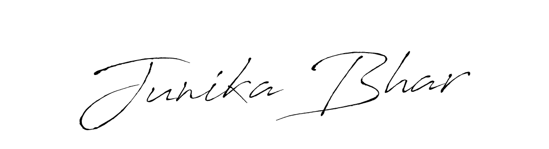 How to Draw Junika Bhar signature style? Antro_Vectra is a latest design signature styles for name Junika Bhar. Junika Bhar signature style 6 images and pictures png