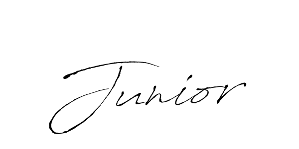 Create a beautiful signature design for name Junior. With this signature (Antro_Vectra) fonts, you can make a handwritten signature for free. Junior signature style 6 images and pictures png