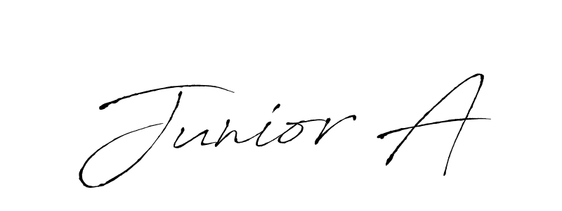 Also You can easily find your signature by using the search form. We will create Junior A name handwritten signature images for you free of cost using Antro_Vectra sign style. Junior A signature style 6 images and pictures png