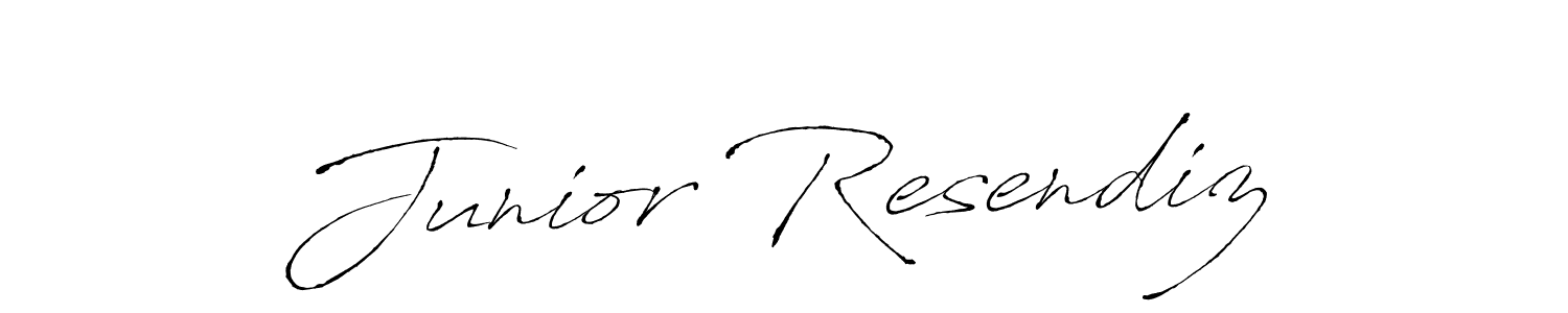 The best way (Antro_Vectra) to make a short signature is to pick only two or three words in your name. The name Junior Resendiz include a total of six letters. For converting this name. Junior Resendiz signature style 6 images and pictures png