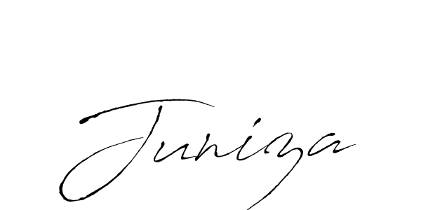 How to Draw Juniza signature style? Antro_Vectra is a latest design signature styles for name Juniza. Juniza signature style 6 images and pictures png