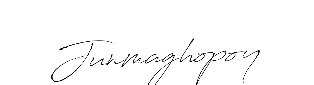 It looks lik you need a new signature style for name Junmaghopoy. Design unique handwritten (Antro_Vectra) signature with our free signature maker in just a few clicks. Junmaghopoy signature style 6 images and pictures png