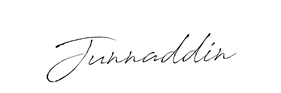 How to make Junnaddin signature? Antro_Vectra is a professional autograph style. Create handwritten signature for Junnaddin name. Junnaddin signature style 6 images and pictures png