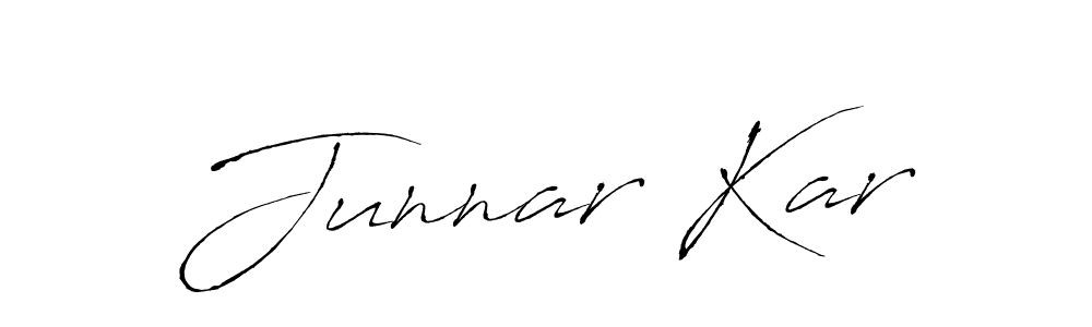 Check out images of Autograph of Junnar Kar name. Actor Junnar Kar Signature Style. Antro_Vectra is a professional sign style online. Junnar Kar signature style 6 images and pictures png