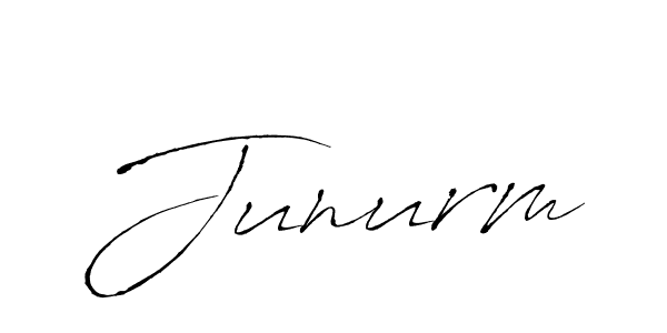 Also we have Junurm name is the best signature style. Create professional handwritten signature collection using Antro_Vectra autograph style. Junurm signature style 6 images and pictures png