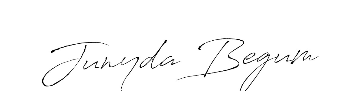 Similarly Antro_Vectra is the best handwritten signature design. Signature creator online .You can use it as an online autograph creator for name Junyda Begum. Junyda Begum signature style 6 images and pictures png