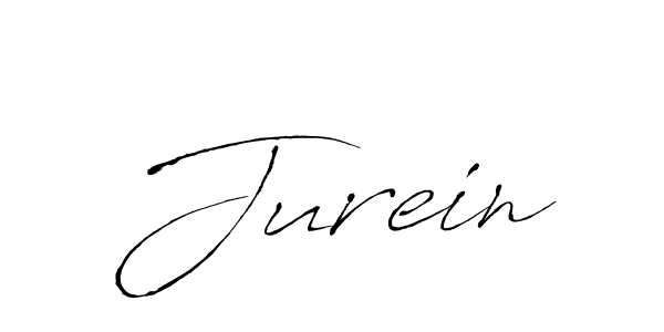 Jurein stylish signature style. Best Handwritten Sign (Antro_Vectra) for my name. Handwritten Signature Collection Ideas for my name Jurein. Jurein signature style 6 images and pictures png