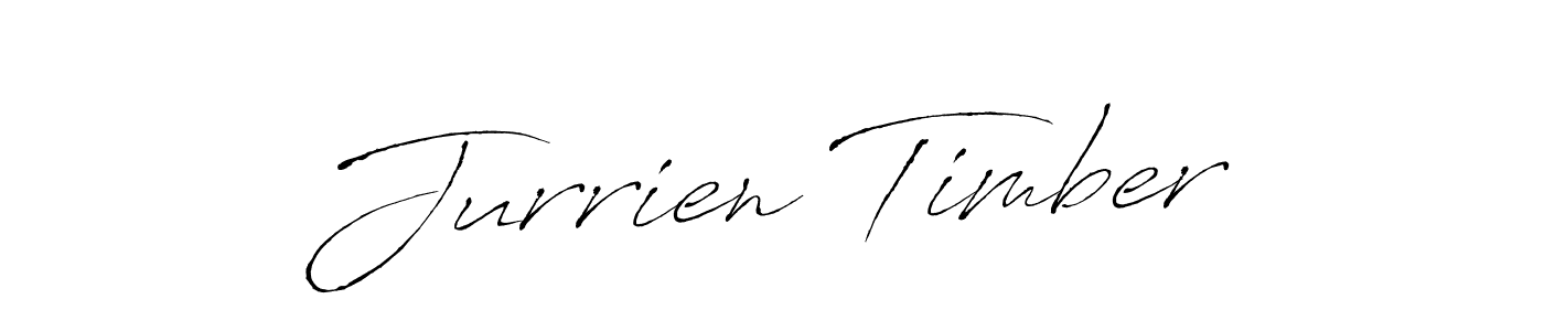 Jurrien Timber stylish signature style. Best Handwritten Sign (Antro_Vectra) for my name. Handwritten Signature Collection Ideas for my name Jurrien Timber. Jurrien Timber signature style 6 images and pictures png