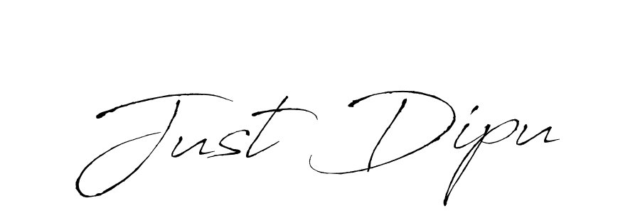 Just Dipu stylish signature style. Best Handwritten Sign (Antro_Vectra) for my name. Handwritten Signature Collection Ideas for my name Just Dipu. Just Dipu signature style 6 images and pictures png