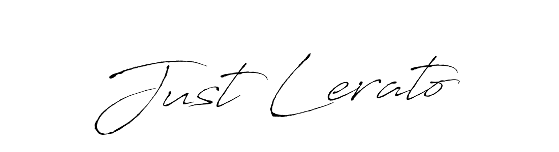 How to make Just Lerato signature? Antro_Vectra is a professional autograph style. Create handwritten signature for Just Lerato name. Just Lerato signature style 6 images and pictures png