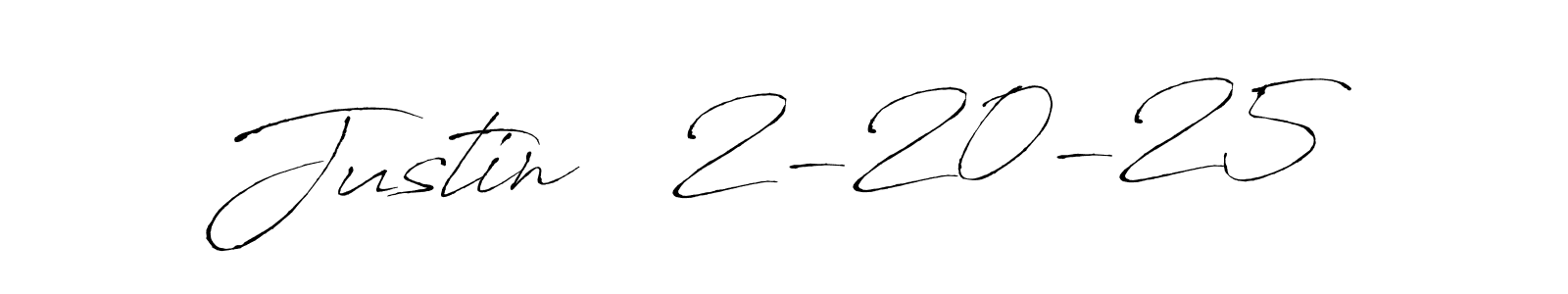 if you are searching for the best signature style for your name Justin   2-20-25. so please give up your signature search. here we have designed multiple signature styles  using Antro_Vectra. Justin   2-20-25 signature style 6 images and pictures png