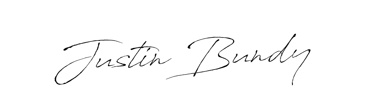 Also we have Justin Bundy name is the best signature style. Create professional handwritten signature collection using Antro_Vectra autograph style. Justin Bundy signature style 6 images and pictures png