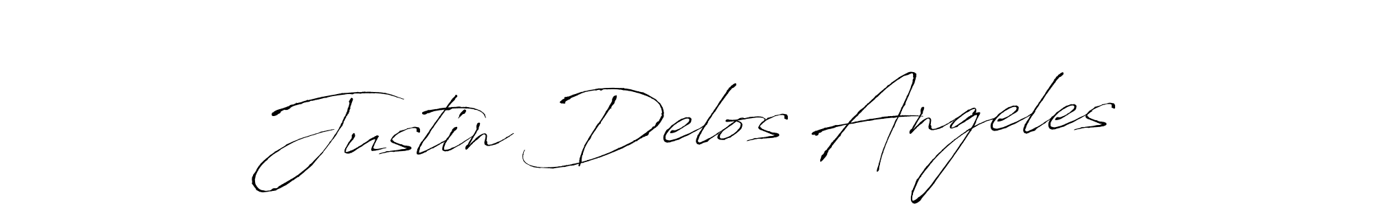 Make a beautiful signature design for name Justin Delos Angeles. Use this online signature maker to create a handwritten signature for free. Justin Delos Angeles signature style 6 images and pictures png