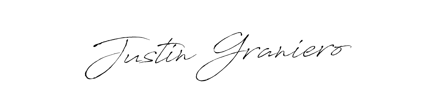 This is the best signature style for the Justin Graniero name. Also you like these signature font (Antro_Vectra). Mix name signature. Justin Graniero signature style 6 images and pictures png