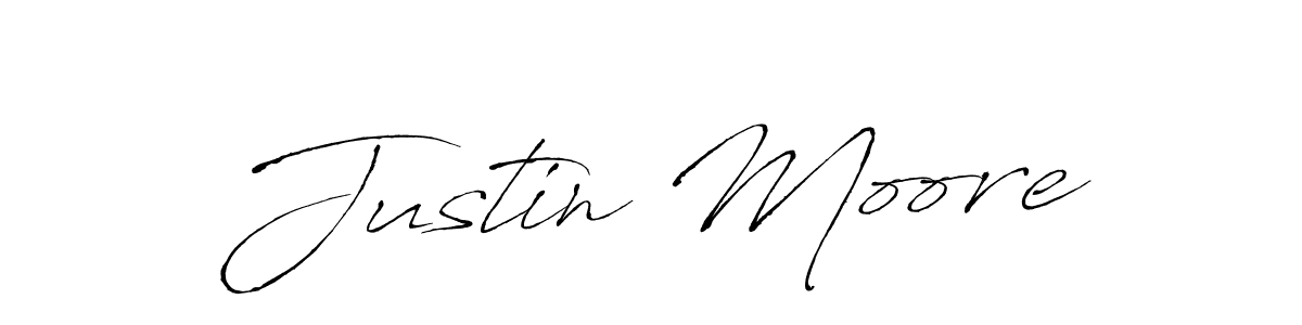 Create a beautiful signature design for name Justin Moore. With this signature (Antro_Vectra) fonts, you can make a handwritten signature for free. Justin Moore signature style 6 images and pictures png