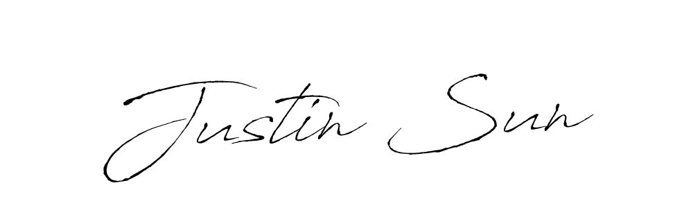 Also we have Justin Sun name is the best signature style. Create professional handwritten signature collection using Antro_Vectra autograph style. Justin Sun signature style 6 images and pictures png
