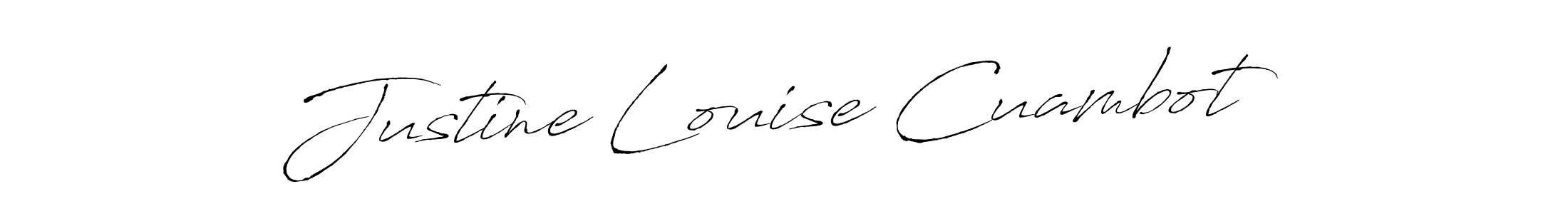 if you are searching for the best signature style for your name Justine Louise Cuambot. so please give up your signature search. here we have designed multiple signature styles  using Antro_Vectra. Justine Louise Cuambot signature style 6 images and pictures png