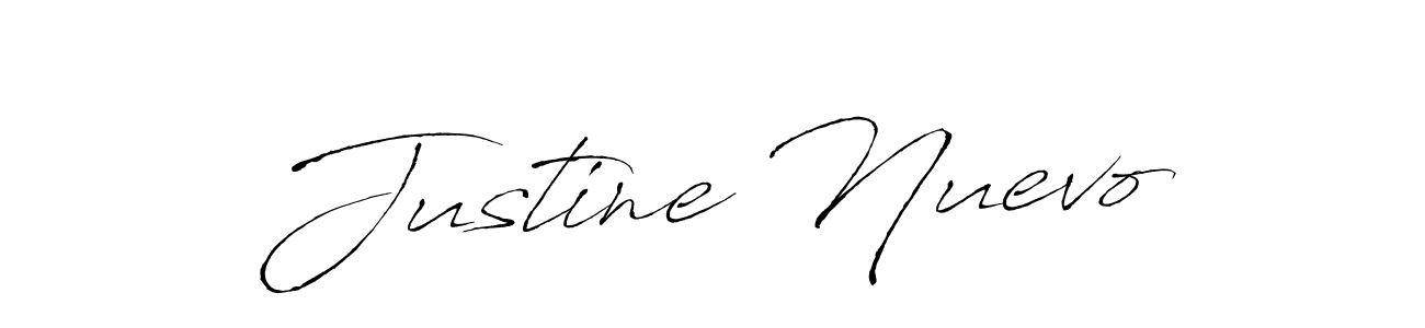 Also You can easily find your signature by using the search form. We will create Justine Nuevo name handwritten signature images for you free of cost using Antro_Vectra sign style. Justine Nuevo signature style 6 images and pictures png