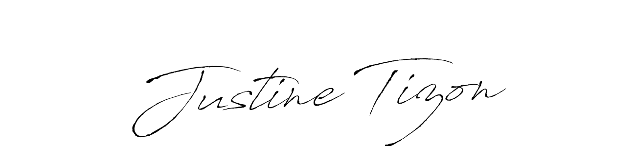 How to make Justine Tizon signature? Antro_Vectra is a professional autograph style. Create handwritten signature for Justine Tizon name. Justine Tizon signature style 6 images and pictures png