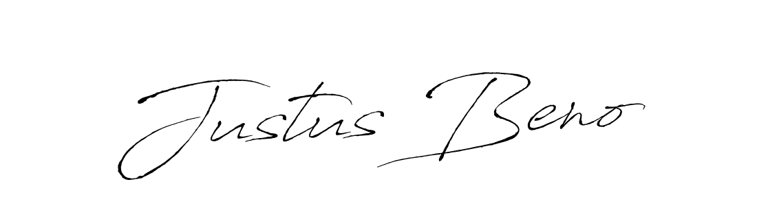 You should practise on your own different ways (Antro_Vectra) to write your name (Justus Beno) in signature. don't let someone else do it for you. Justus Beno signature style 6 images and pictures png
