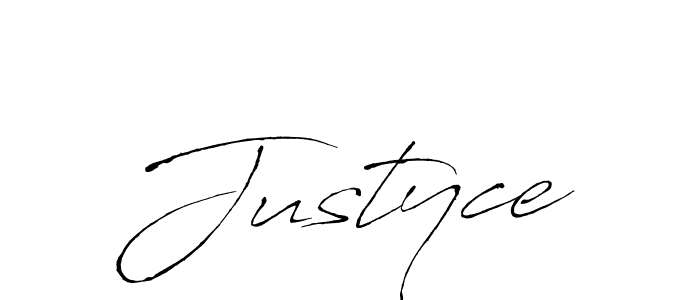 How to make Justyce name signature. Use Antro_Vectra style for creating short signs online. This is the latest handwritten sign. Justyce signature style 6 images and pictures png