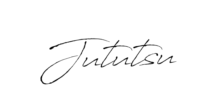 Create a beautiful signature design for name Jututsu. With this signature (Antro_Vectra) fonts, you can make a handwritten signature for free. Jututsu signature style 6 images and pictures png