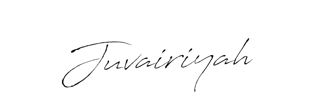 It looks lik you need a new signature style for name Juvairiyah. Design unique handwritten (Antro_Vectra) signature with our free signature maker in just a few clicks. Juvairiyah signature style 6 images and pictures png