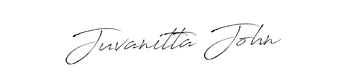 Use a signature maker to create a handwritten signature online. With this signature software, you can design (Antro_Vectra) your own signature for name Juvanitta John. Juvanitta John signature style 6 images and pictures png