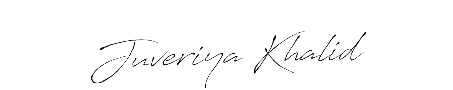 Make a beautiful signature design for name Juveriya Khalid. Use this online signature maker to create a handwritten signature for free. Juveriya Khalid signature style 6 images and pictures png