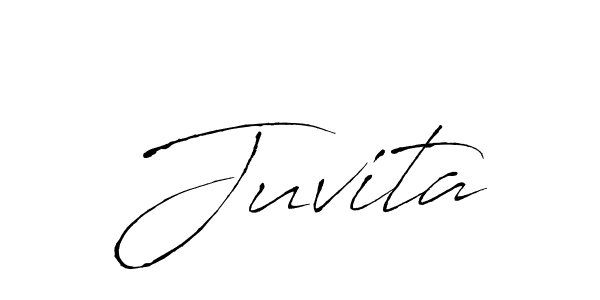 How to make Juvita signature? Antro_Vectra is a professional autograph style. Create handwritten signature for Juvita name. Juvita signature style 6 images and pictures png