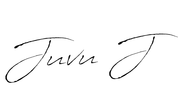 The best way (Antro_Vectra) to make a short signature is to pick only two or three words in your name. The name Juvu J include a total of six letters. For converting this name. Juvu J signature style 6 images and pictures png