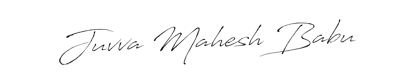 You should practise on your own different ways (Antro_Vectra) to write your name (Juvva Mahesh Babu) in signature. don't let someone else do it for you. Juvva Mahesh Babu signature style 6 images and pictures png