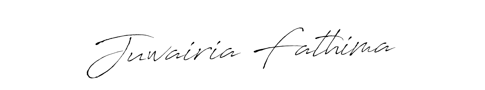 The best way (Antro_Vectra) to make a short signature is to pick only two or three words in your name. The name Juwairia Fathima include a total of six letters. For converting this name. Juwairia Fathima signature style 6 images and pictures png