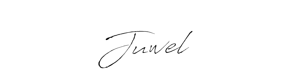 Antro_Vectra is a professional signature style that is perfect for those who want to add a touch of class to their signature. It is also a great choice for those who want to make their signature more unique. Get Juwel ❤️ name to fancy signature for free. Juwel ❤️ signature style 6 images and pictures png