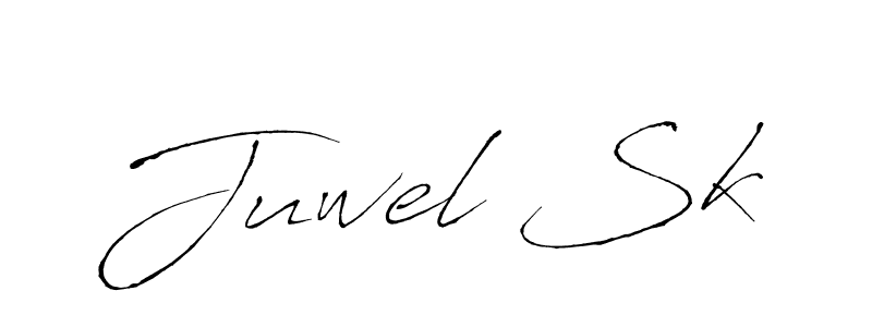 The best way (Antro_Vectra) to make a short signature is to pick only two or three words in your name. The name Juwel Sk include a total of six letters. For converting this name. Juwel Sk signature style 6 images and pictures png