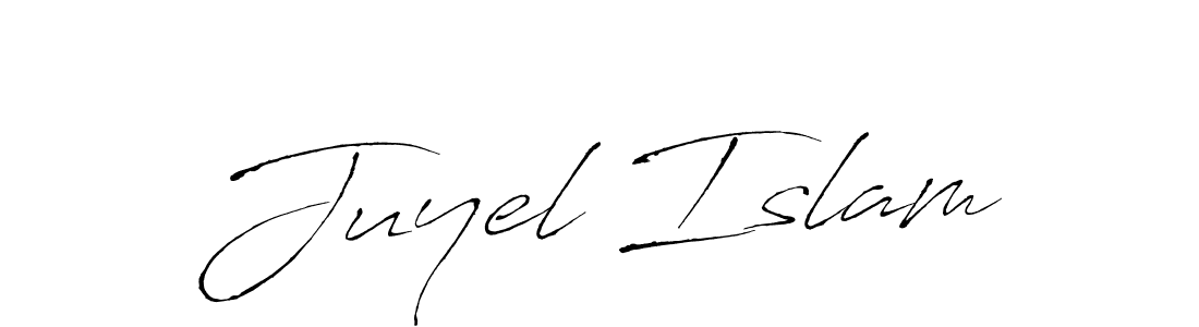 Create a beautiful signature design for name Juyel Islam. With this signature (Antro_Vectra) fonts, you can make a handwritten signature for free. Juyel Islam signature style 6 images and pictures png