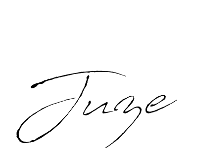 Create a beautiful signature design for name Juze. With this signature (Antro_Vectra) fonts, you can make a handwritten signature for free. Juze signature style 6 images and pictures png